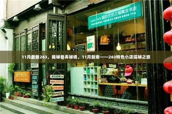 揭秘巷弄秘境,11月新宠特色小店探秘之旅——263之旅