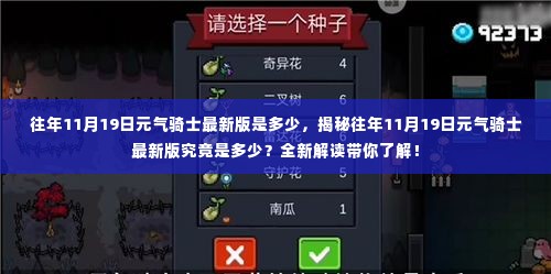 揭秘,往年11月19日元气骑士最新版的版本解读与探索!