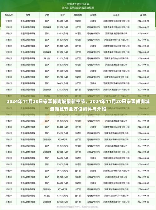 宋堇傅南城最新章节测评与介绍,全方位解读