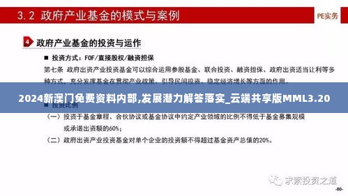 2024新澳门免费资料内部,发展潜力解答落实_云端共享版MML3.20