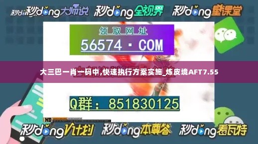 大三巴一肖一码中,快速执行方案实施_炼皮境AFT7.55