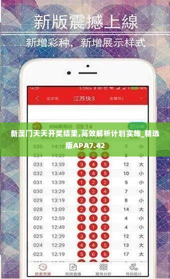 新澳门天天开奖结果,高效解析计划实施_精选版APA7.42