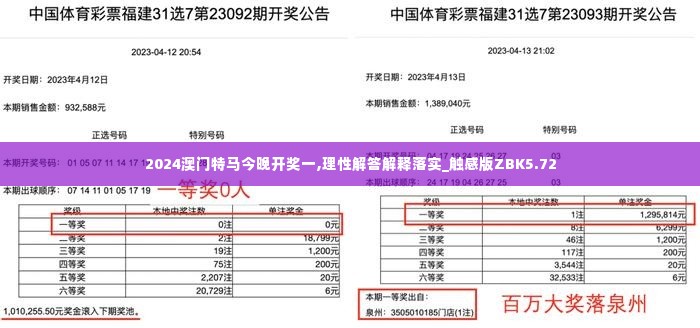 2024澳门特马今晚开奖一,理性解答解释落实_触感版ZBK5.72