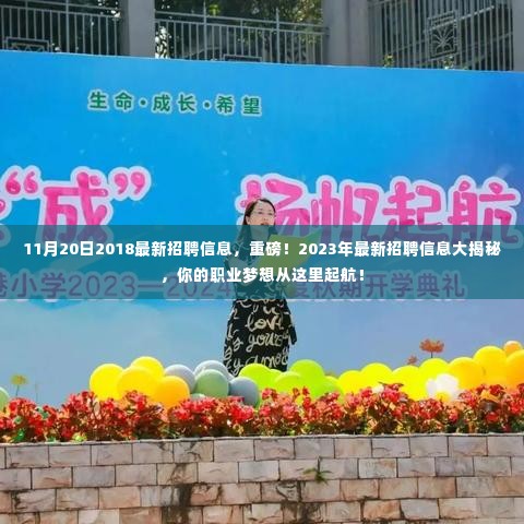 重磅揭秘!最新招聘信息抢先知晓,职业梦想从这里起航!