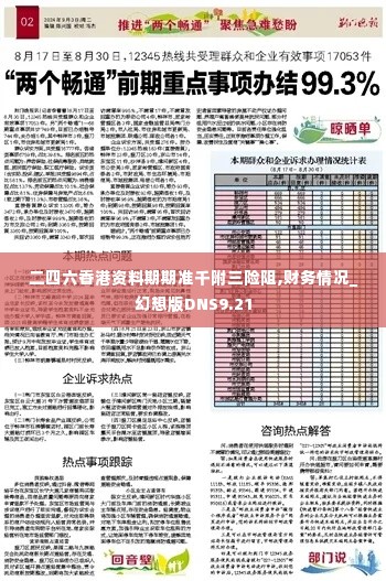 二四六香港资料期期准千附三险阻,财务情况_幻想版DNS9.21
