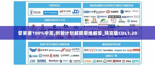 管家婆100%中奖,创新计划解释思维解答_预言版CDL1.20