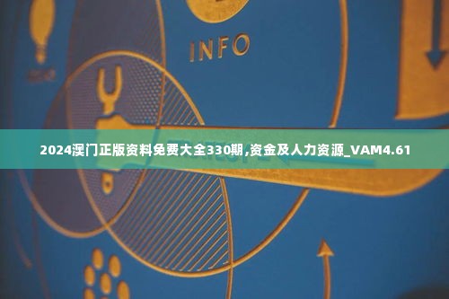 2024澳门正版资料免费大全330期,资金及人力资源_VAM4.61