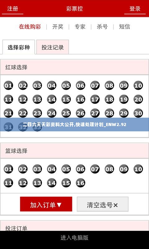 二四六天天彩资料大公开,快速处理计划_ENW2.92
