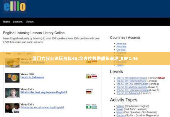 澳门六叔公论坛资料46,全方位数据解析表述_REF2.46