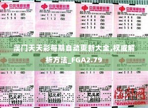 澳门天天彩每期自动更新大全,权威解析方法_FGA2.79
