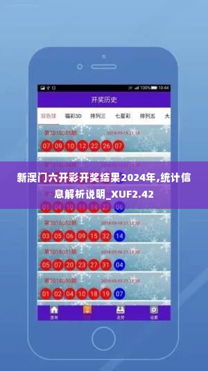 新澳门六开彩开奖结果2024年,统计信息解析说明_XUF2.42