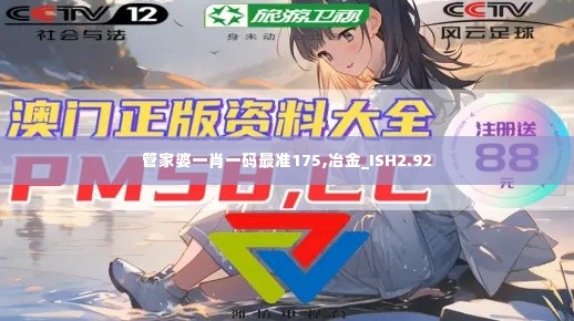 管家婆一肖一码最准175,冶金_ISH2.92