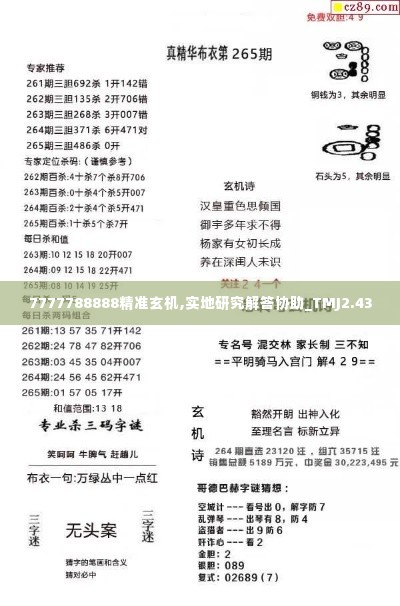 7777788888精准玄机,实地研究解答协助_TMJ2.43