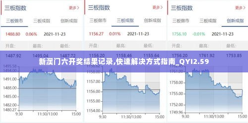 新澳门六开奖结果记录,快速解决方式指南_QYI2.59