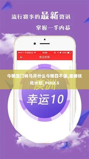 今晚澳门特马开什么今晚四不像,策略优化计划_POI2.5