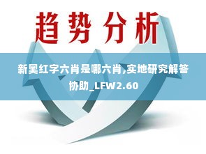 新奥红字六肖是哪六肖,实地研究解答协助_LFW2.60