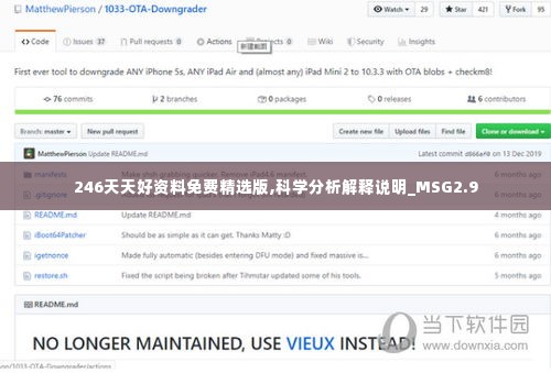 246天天好资料免费精选版,科学分析解释说明_MSG2.9