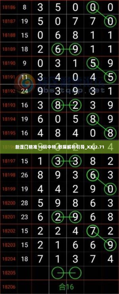 新澳门精准10码中特,数据解析引导_XXJ2.71
