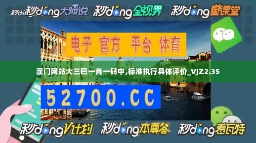 澳门网站大三巴一肖一码中,标准执行具体评价_VJZ2.35