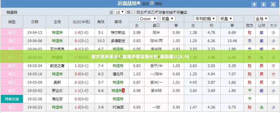 官方澳洲幸运5,精准步骤实施计划_强劲版LLJ5.75