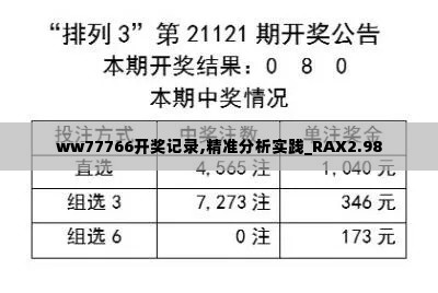 ww77766开奖记录,精准分析实践_RAX2.98