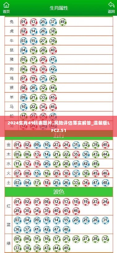 2024生肖49码表图片,风险评估落实解答_温馨版LFC2.51