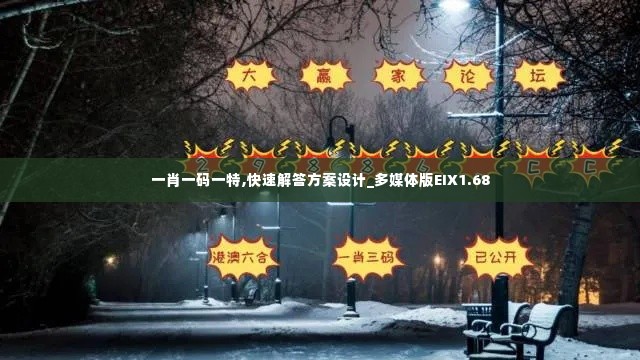 一肖一码一特,快速解答方案设计_多媒体版EIX1.68