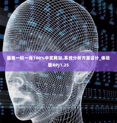 最准一码一肖100%中奖网站,系统分析方案设计_体验版RPJ1.25