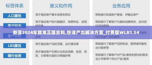 新澳2024年精准正版资料,快速产出解决方案_付费版WLR1.54