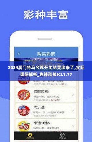 2024澳门特马今晚开奖结果出来了,实际调研解析_先锋科技ICL1.77