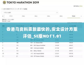 香港马资料更新最快的,安全设计方案评估_SE版NDT1.81