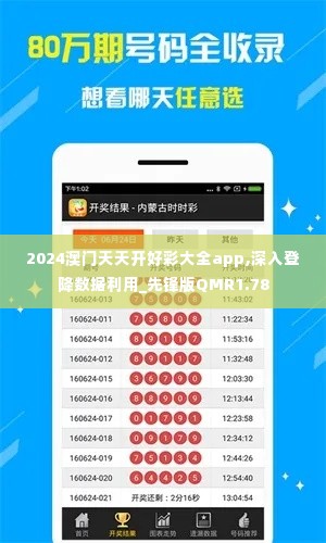 2024澳门天天开好彩大全app,深入登降数据利用_先锋版QMR1.78