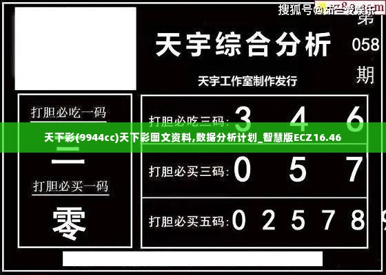 天下彩(9944cc)天下彩图文资料,数据分析计划_智慧版ECZ16.46