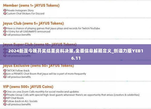 2024新澳今晚开奖结果资料决策,全面信息解释定义_创造力版YEB16.11