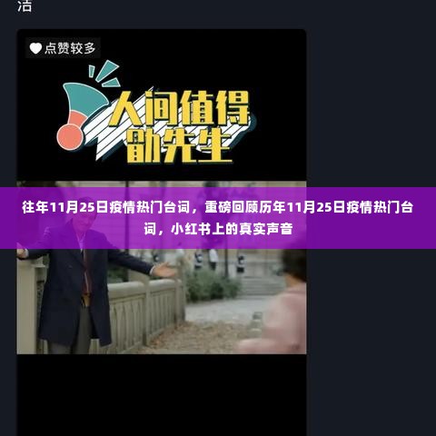 历年11月25日疫情热门台词回顾，小红书真实声音汇总