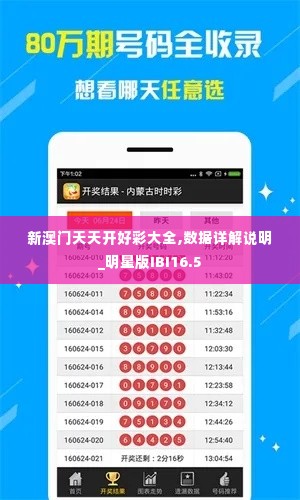 新澳门天天开好彩大全,数据详解说明_明星版IBI16.5