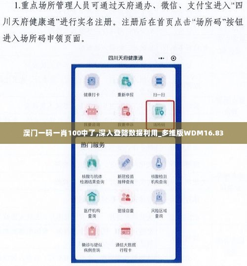 澳门一码一肖100中了,深入登降数据利用_多维版WDM16.83