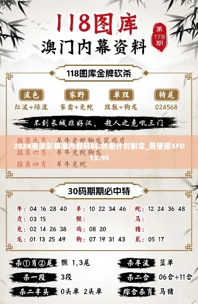 2024港澳彩精准内部码料,创新计划制定_简便版SFD13.95