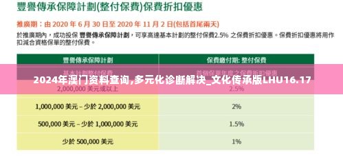 2024年澳门资料查询,多元化诊断解决_文化传承版LHU16.17