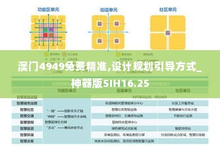澳门4949免费精准,设计规划引导方式_神器版SIH16.25