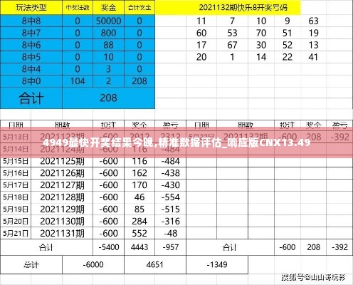 4949最快开奖结果今晚,精准数据评估_响应版CNX13.49