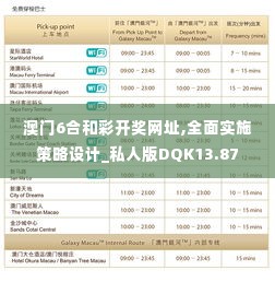 澳门6合和彩开奖网址,全面实施策略设计_私人版DQK13.87