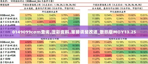 0149099cσm查询,澳彩资料,策略调整改进_散热版MOY13.25