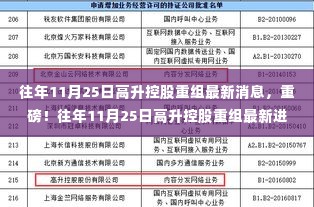 揭秘,往年11月25日高升控股重组最新进展与消息重磅揭晓