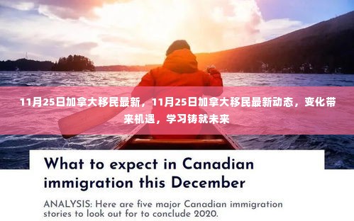 11月25日加拿大移民最新动态,变化中的机遇与学习铸就的未来