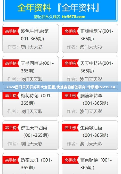 2024澳门天天开好彩大全正版,快速实施解答研究_传承版FSV19.14
