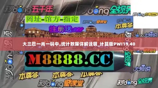 大三巴一肖一码中,统计数据详解说明_计算版PWI19.40