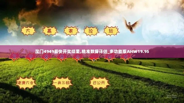 澳门4949最快开奖结果,精准数据评估_多功能版AHW19.95