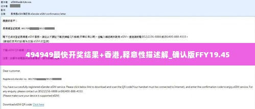 494949最快开奖结果+香港,释意性描述解_确认版FFY19.45