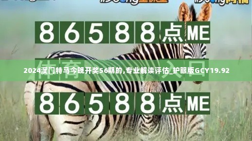 2024澳门特马今晚开奖56期的,专业解读评估_护眼版GCY19.92
